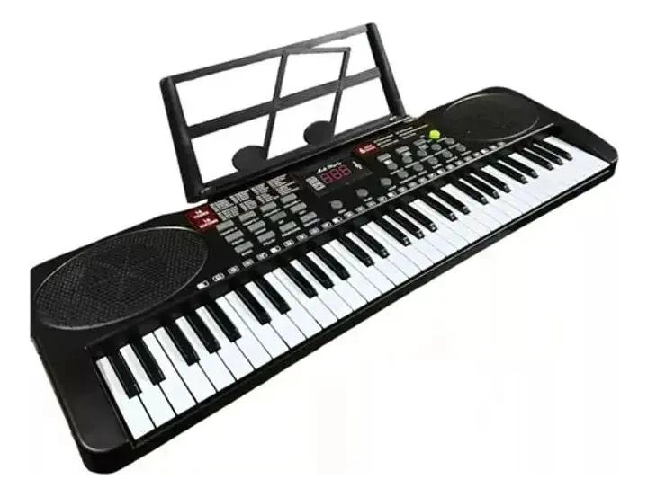 TECLADO MUSICAL DIGITAL DE 61 TECLAS CON MICROFONO - 1