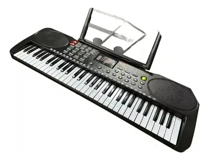 TECLADO MUSICAL DIGITAL DE 61 TECLAS CON MICROFONO - 5