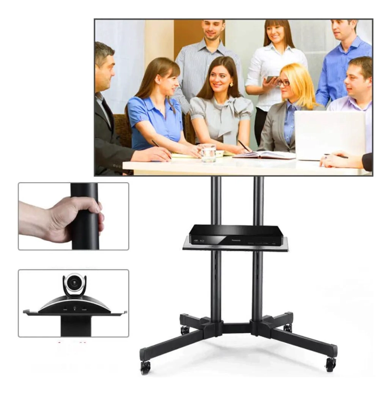 SOPORTE MOVIL PARA TELEVISORES DE 32 A 70 PULGADAS CON RUEDAS - 3
