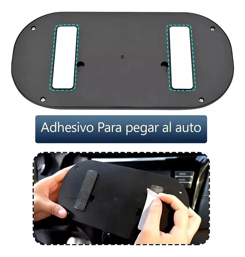 VENTILADOR USB DOBLE CABEZAL GIRATORIO PARA COCHE Y OFICINA - 4