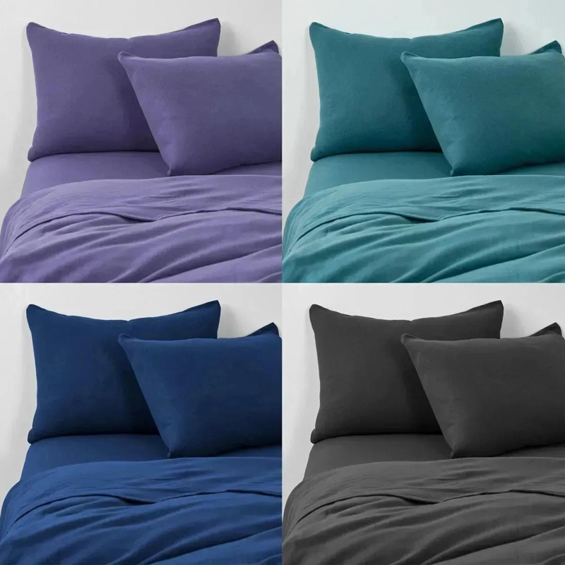 JUEGO DE SABANAS POLAR 1.5 PLAZAS EN VARIOS COLORES - 3