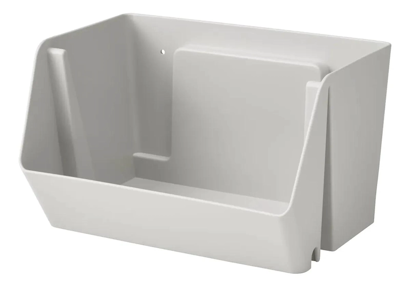 ORGANIZADOR DE ESCRITORIO Y PARED EN PLASTICO RECICLADO 25X18X15 CM - 1