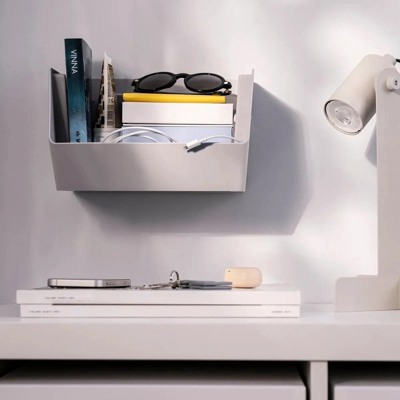 ORGANIZADOR DE ESCRITORIO Y PARED EN PLASTICO RECICLADO 25X18X15 CM - 4
