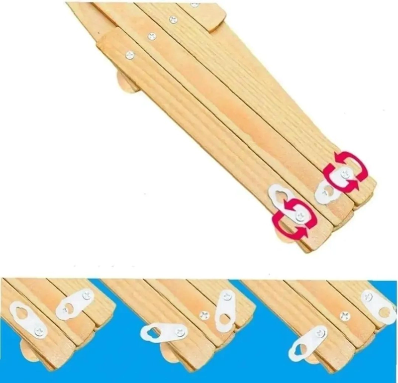 PACK DE 2 PERCHEROS DE MADERA CON 10 GANCHOS - 5