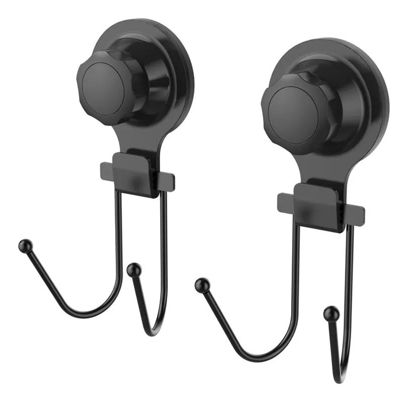 GANCHO DOBLE SUCCION PARA BAÑO Y COCINA ORGANIZADOR - 2