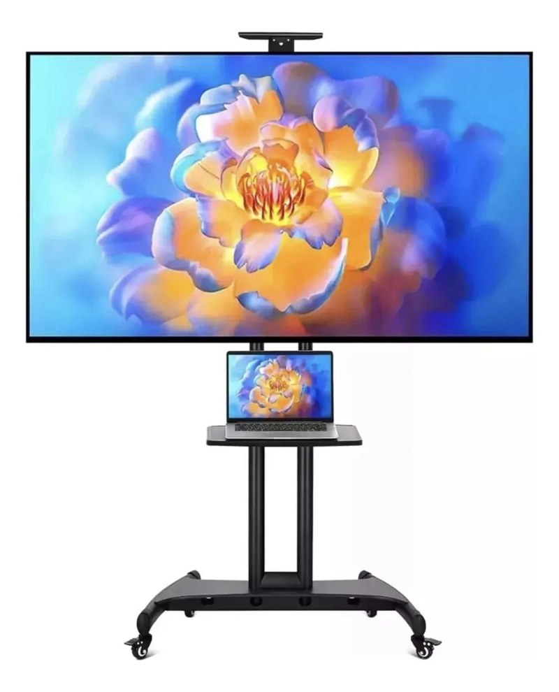 SOPORTE MOVIL PARA TELEVISOR CON RUEDAS AJUSTABLE 32-70 - 2