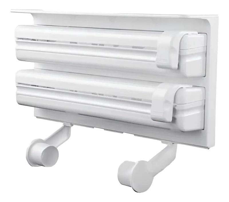 PORTARROLLO DISPENSADOR TRIPLE PARA PAPEL EN COCINA - 3