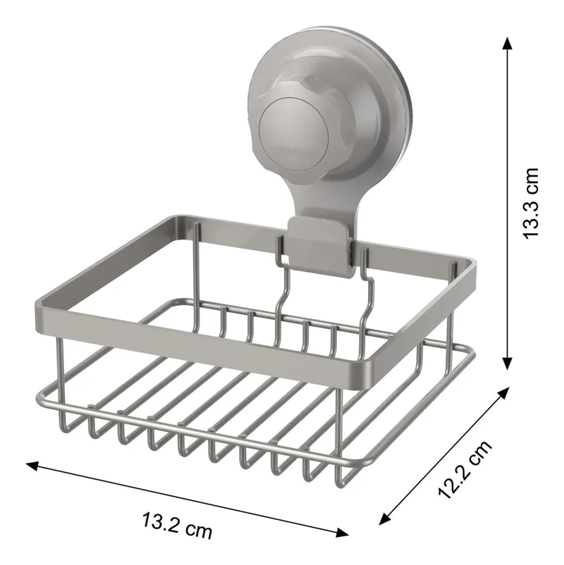ORGANIZADOR DE DUCHA PARA BAÑO CON ESTANTE RESISTENTE - 4
