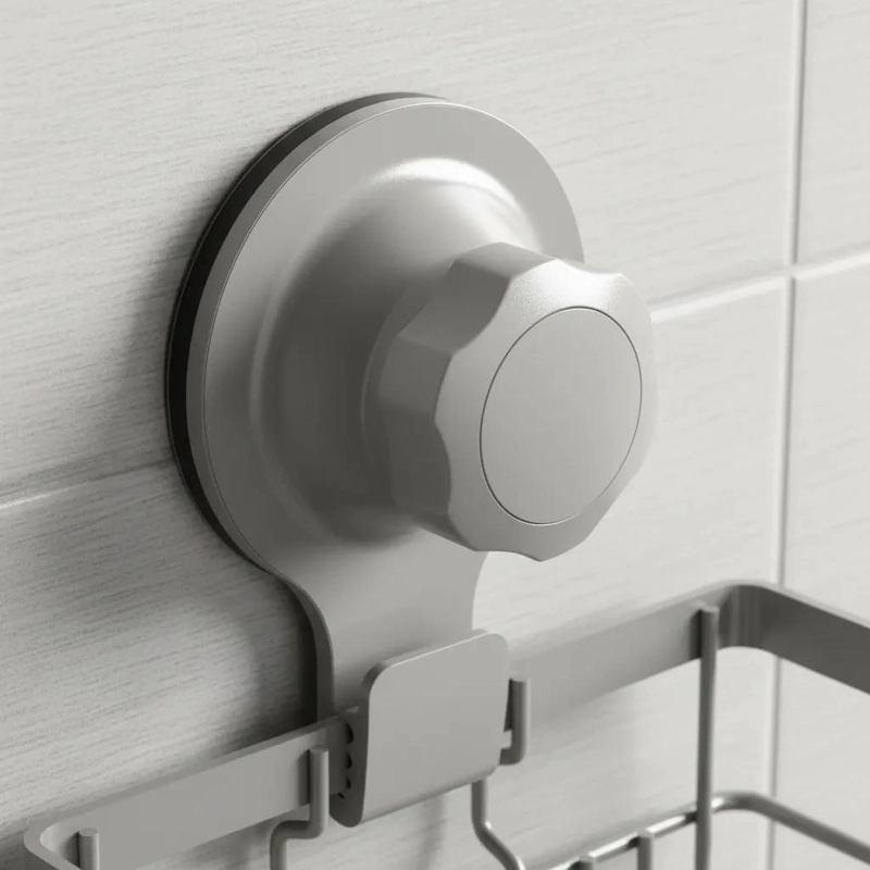 ORGANIZADOR DE DUCHA PARA BAÑO CON ESTANTE RESISTENTE - 6