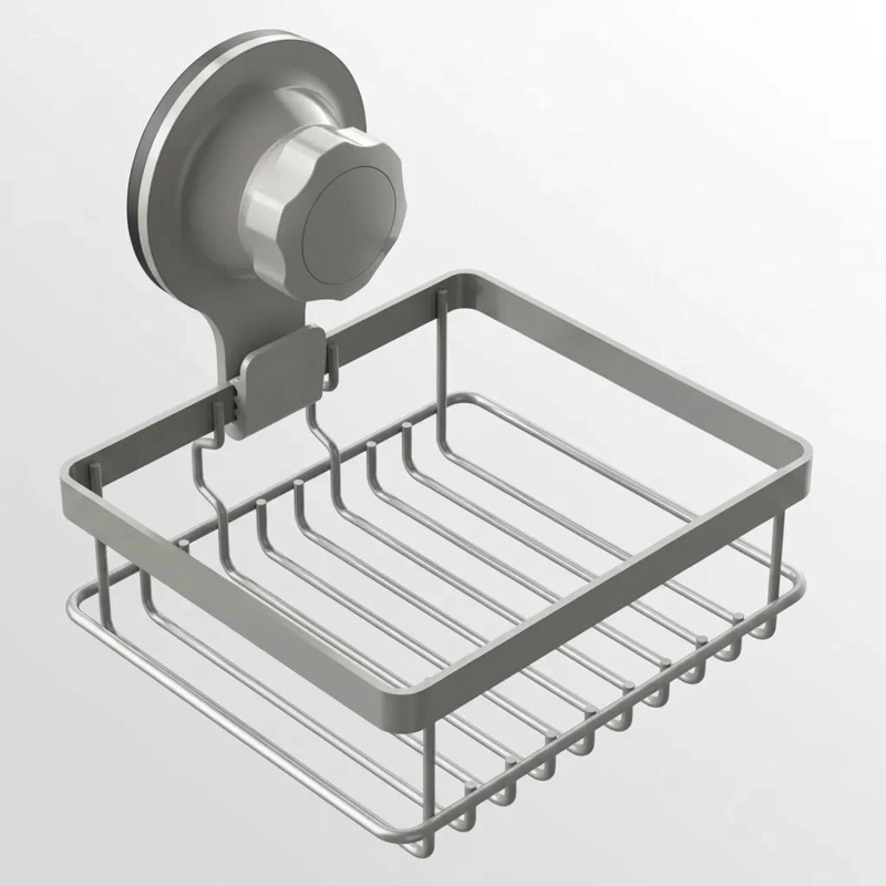 ORGANIZADOR DE DUCHA PARA BAÑO CON ESTANTE RESISTENTE - 7