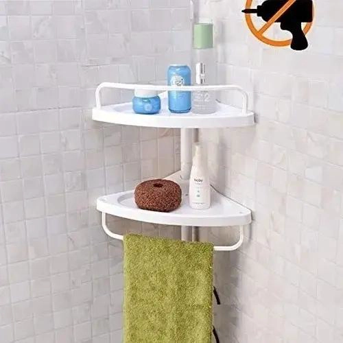ESTANTERIA TELESCOPICA PARA DUCHA Y BAÑO AJUSTABLE - 3