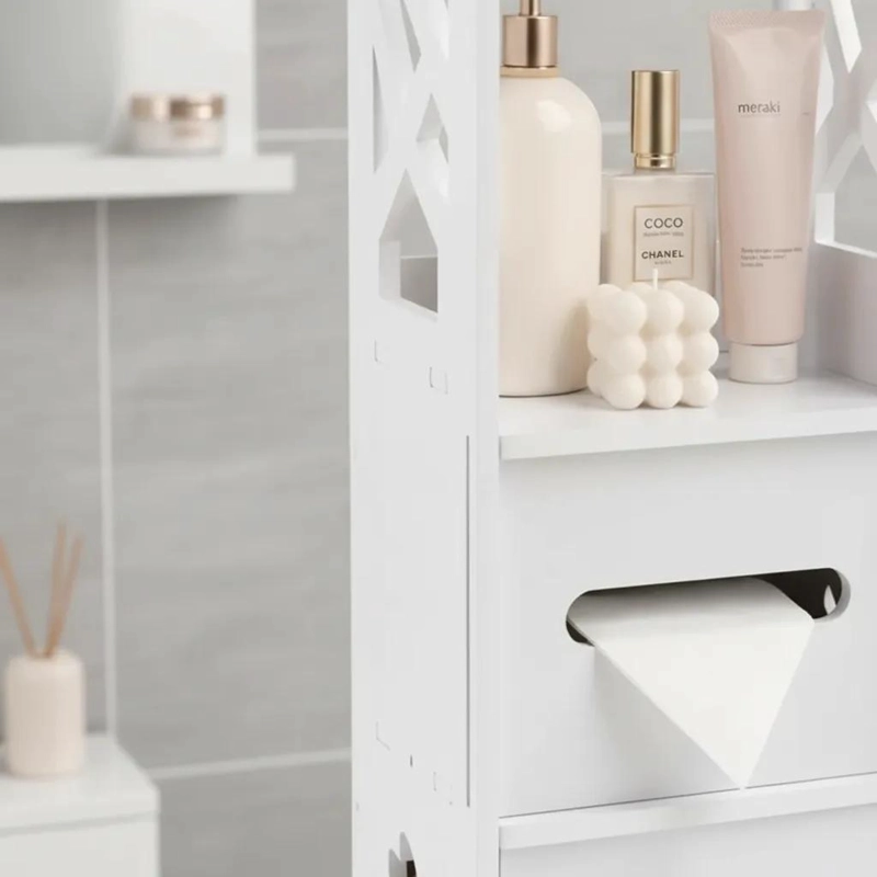 GABINETE ORGANIZADOR DE BAÑO CON ESTILO MODERNO Y FUNCIONALIDAD - 5