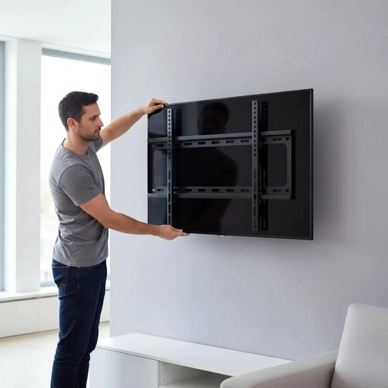 SOPORTE DE PARED FIJO PARA TELEVISORES DE 32 A 85 PULGADAS - 1