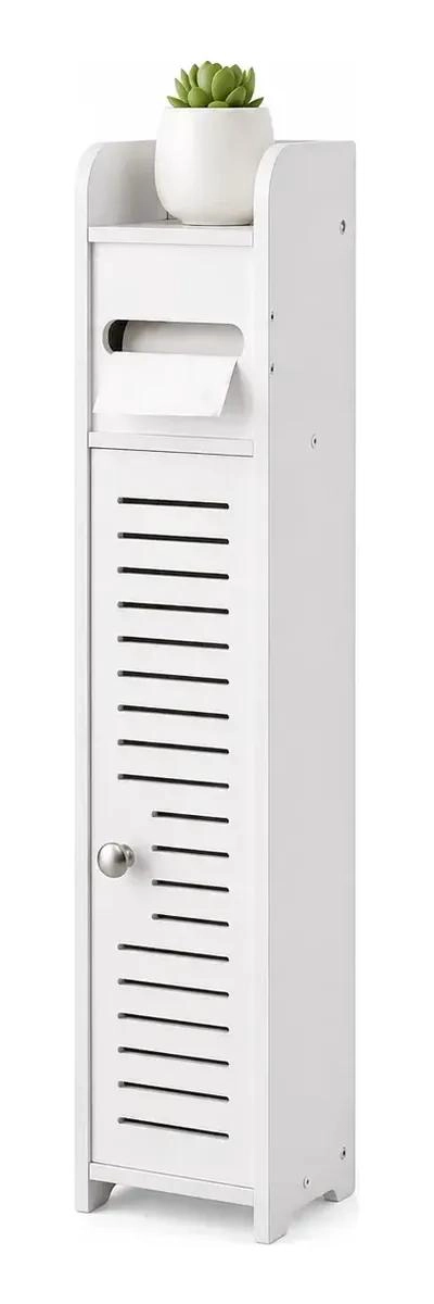 MUEBLE ORGANIZADOR ESQUINERO PARA BAÑO VERTICAL COMPACTO - 1