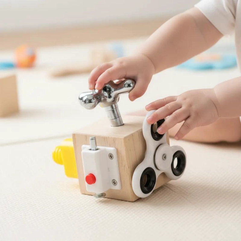 CUBOS SENSORIALES PARA ESTIMULACION Y APRENDIZAJE INFANTIL - 1