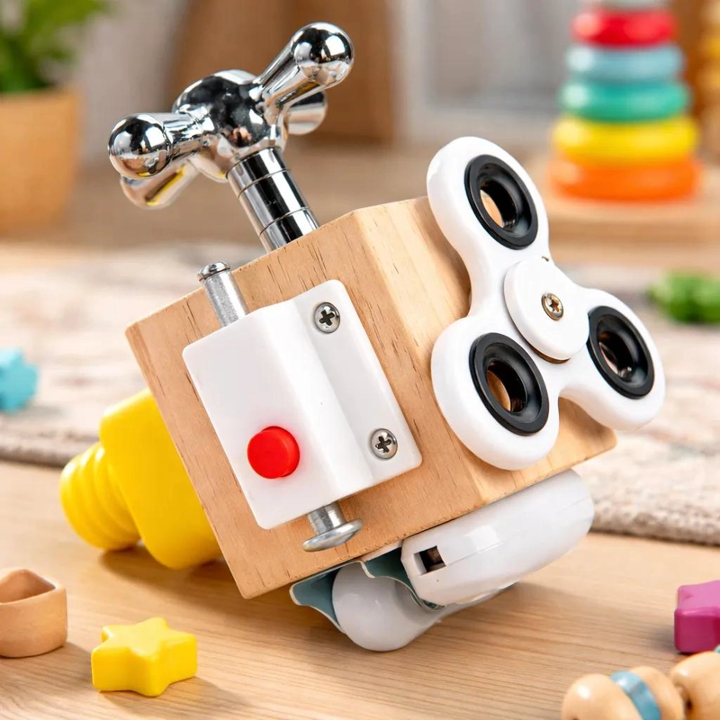 CUBOS SENSORIALES PARA ESTIMULACION Y APRENDIZAJE INFANTIL - 2