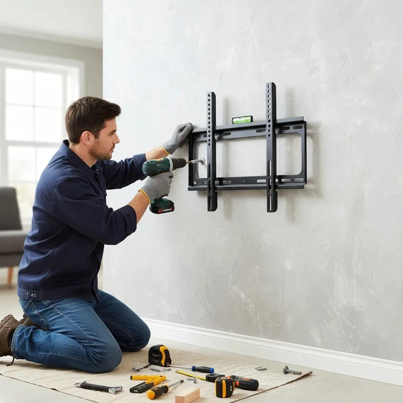 SOPORTE FIJO DE PARED PARA TELEVISORES DE 40 A 85 PULGADAS - 10