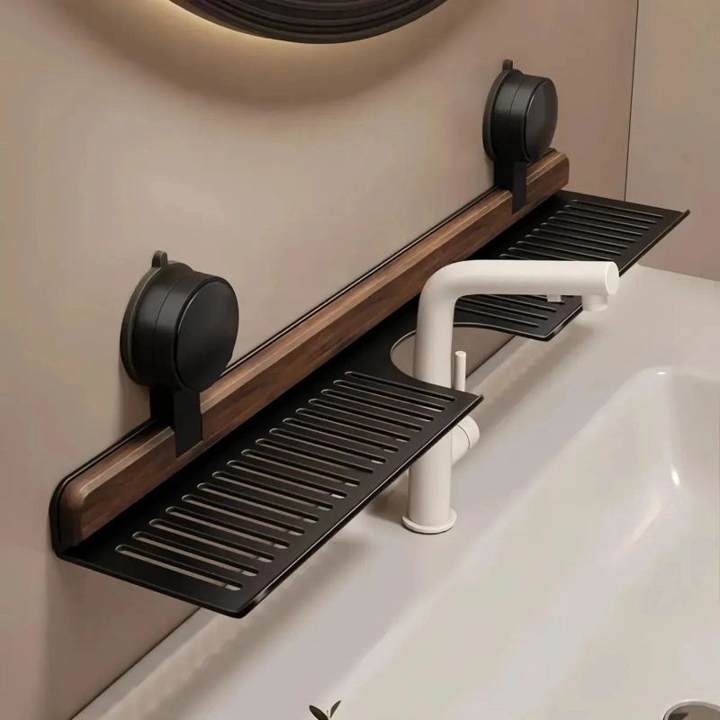 ESTANTE ORGANIZADOR DE BAÑO PARA LAVABO CON DISEÑO ELEGANTE - 1