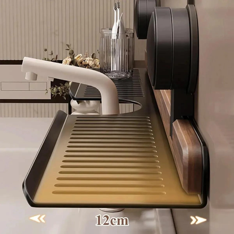 ESTANTE ORGANIZADOR DE BAÑO PARA LAVABO CON DISEÑO ELEGANTE - 4