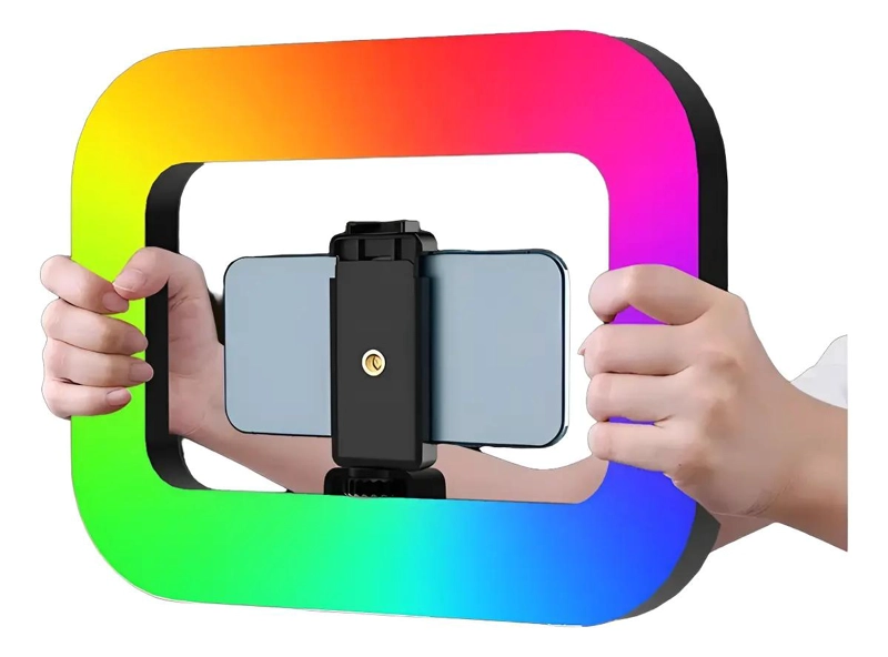 CUADRO DE LUZ LED PORTATIL PARA MOVIL CON 240 LED - 1