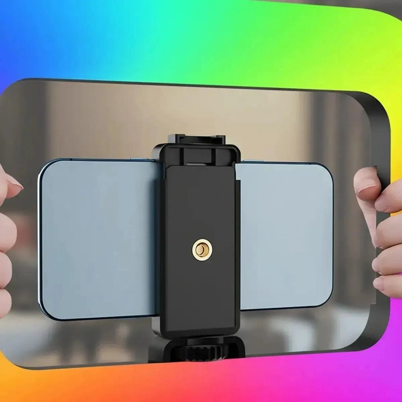CUADRO DE LUZ LED PORTATIL PARA MOVIL CON 240 LED - 5