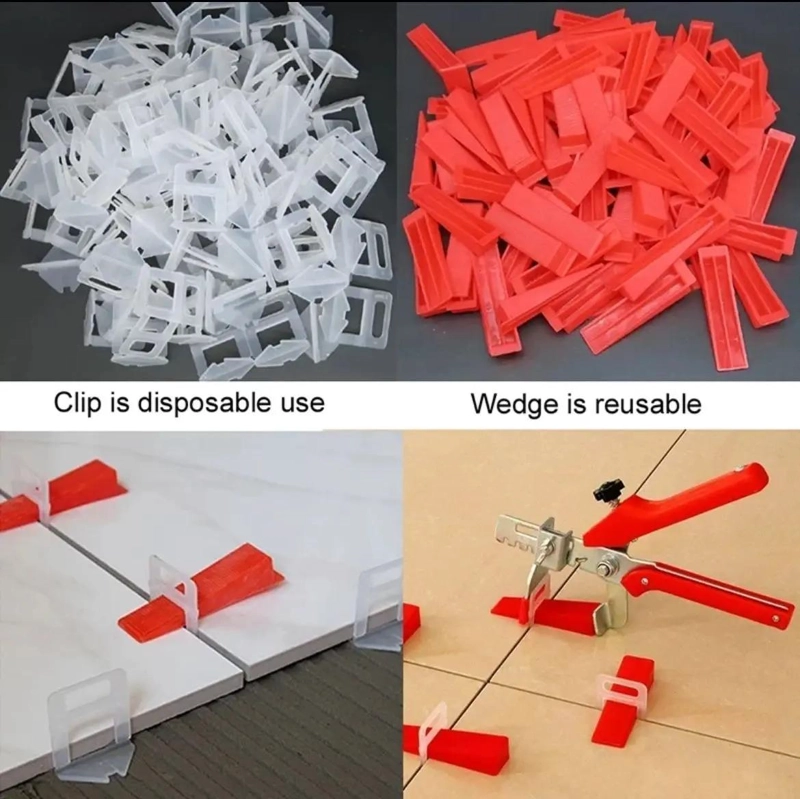 KIT NIVELADOR CERAMICA Y PORCELANATO 300 CLIPS - 2