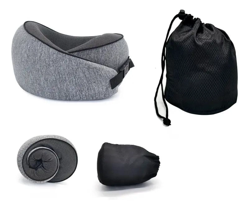 ALMOHADA ERGONOMICA DE ESPUMA VISCOELASTICA EN FORMA DE U - 1