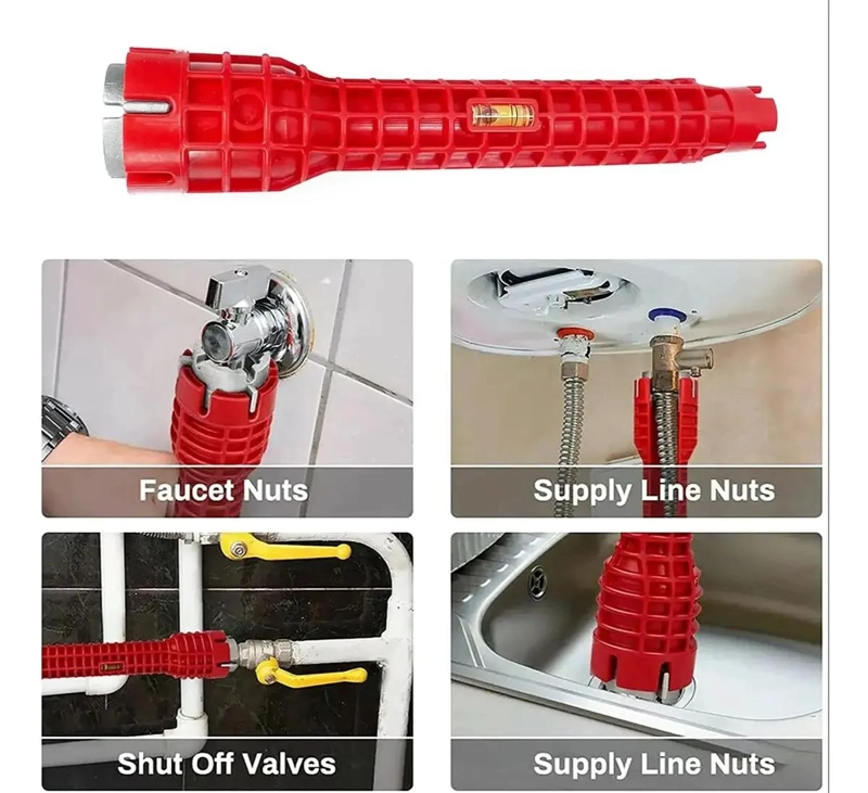 LLAVE AJUSTABLE MULTIUSO PARA INSTALACIONES SANITARIAS Y GRIFERIAS - 9