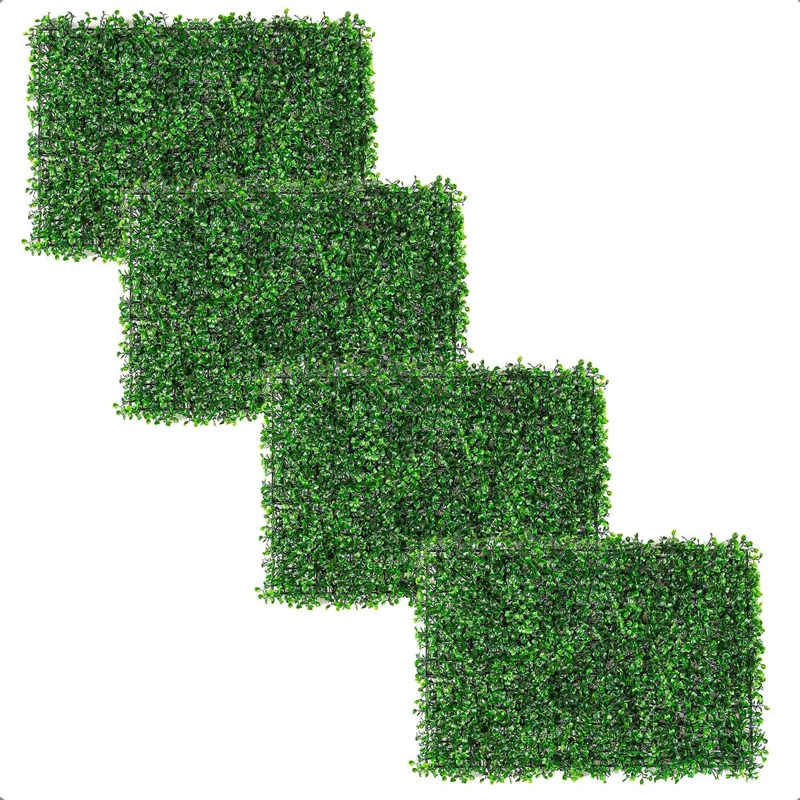 PACK DE 4 PANELES DE JARDIN VERTICAL ARTIFICIAL 60X40 CM - 2