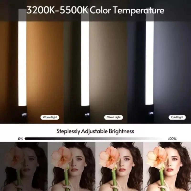 LAMPARA LED RGB CON CONTROL REMOTO Y BATERIA RECARGABLE - 5