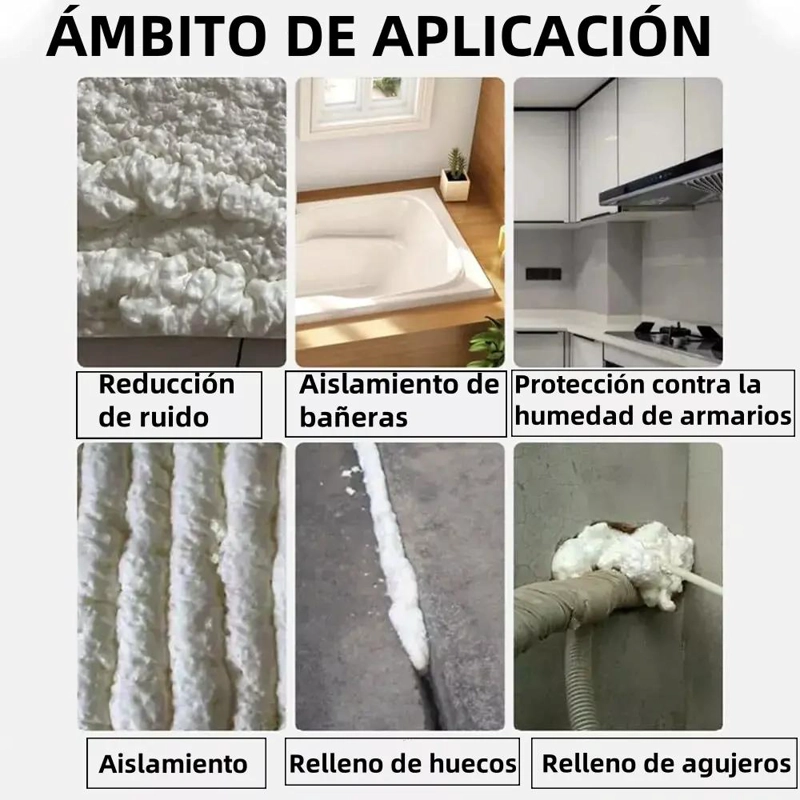 PISTOLA DE ESPUMA DE POLIURETANO PARA APLICACIONES VARIADAS - 10