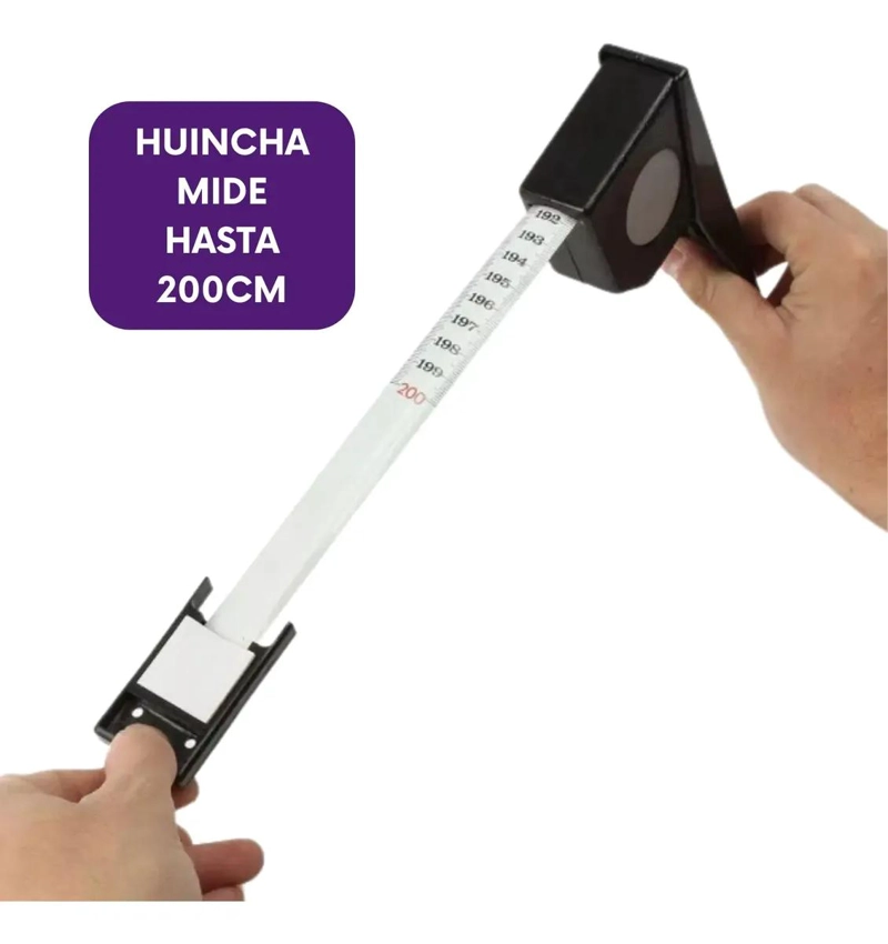 TALLIMETRO PORTATIL ELASTICO RETRACTIL 2MT - 5