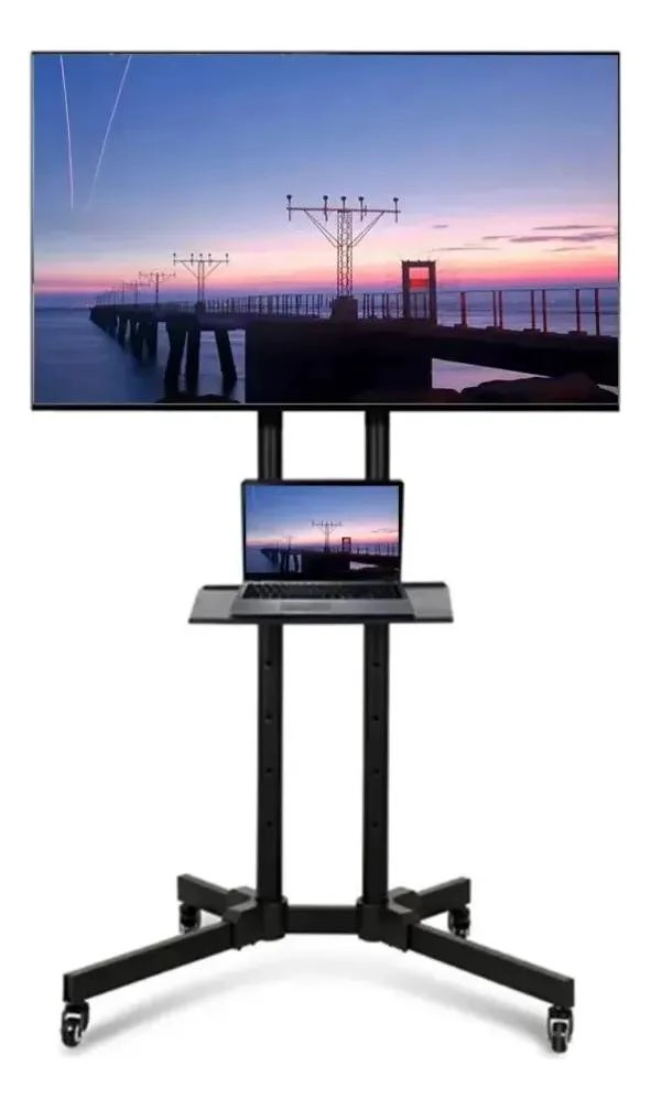 SOPORTE MOVIL PARA TELEVISORES DE 32 A 65 PULGADAS CON RUEDAS - 1