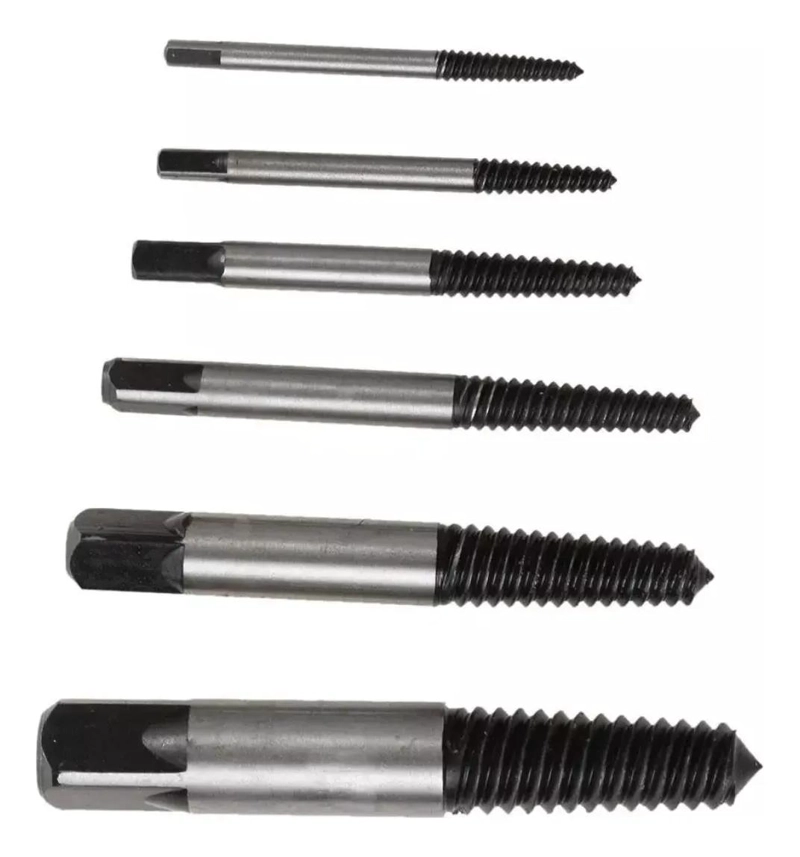 EXTRACTOR DE PERNOS PARA COLA DE CHANCHO 5 PIEZAS - 3