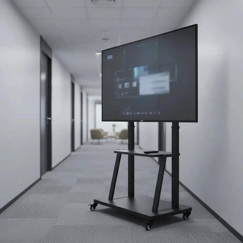 SOPORTE MOVIL PARA TV DE 32 A 65 PULGADAS CON RUEDAS - 9