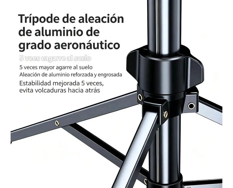 TRIPODE Y PALO DE SELFIE EXTENSIBLE PARA CELULARES Y CAMARAS - 3