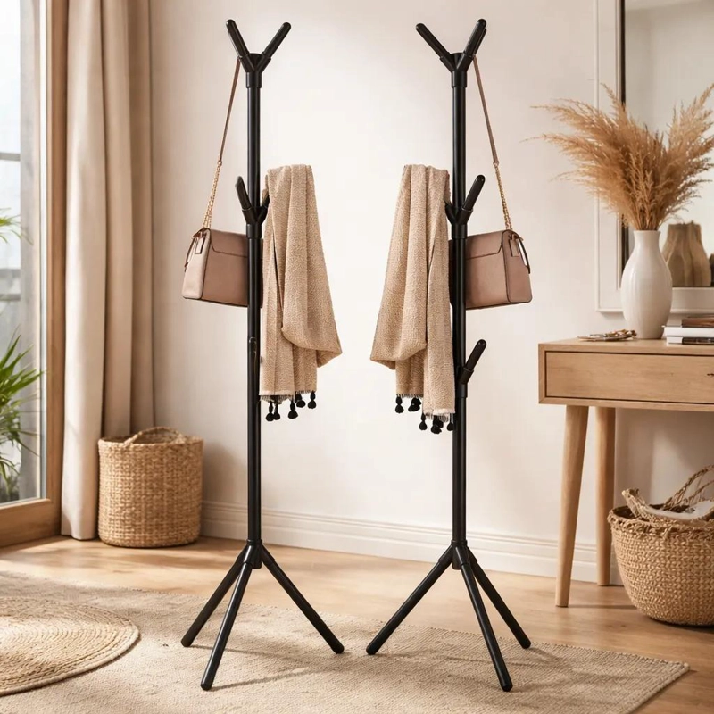 PACK DE 2 COLGADORES ORGANIZADORES PARA ROPA Y SOMBREROS - 1