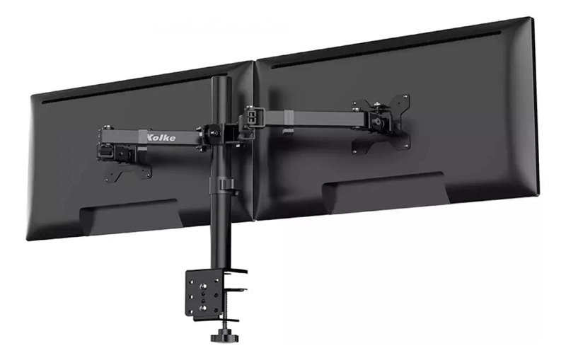 SOPORTE DE ESCRITORIO DOBLE PARA MONITORES DE 15 A 33 PULGADAS - 4