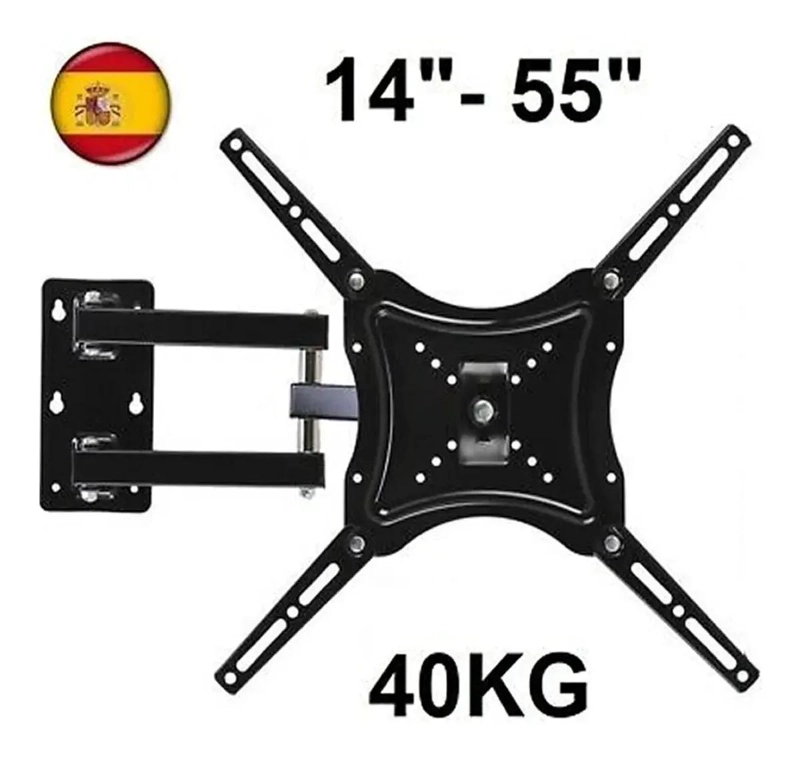 SOPORTE DE PARED PARA TELEVISOR DE 14 A 55 PULGADAS - 2