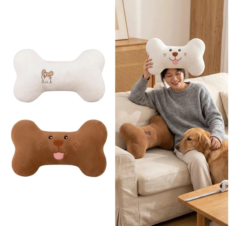 PELUCHE HUESO SUAVE PARA NIÑOS 45CM IDEAL PARA JUGAR - 2