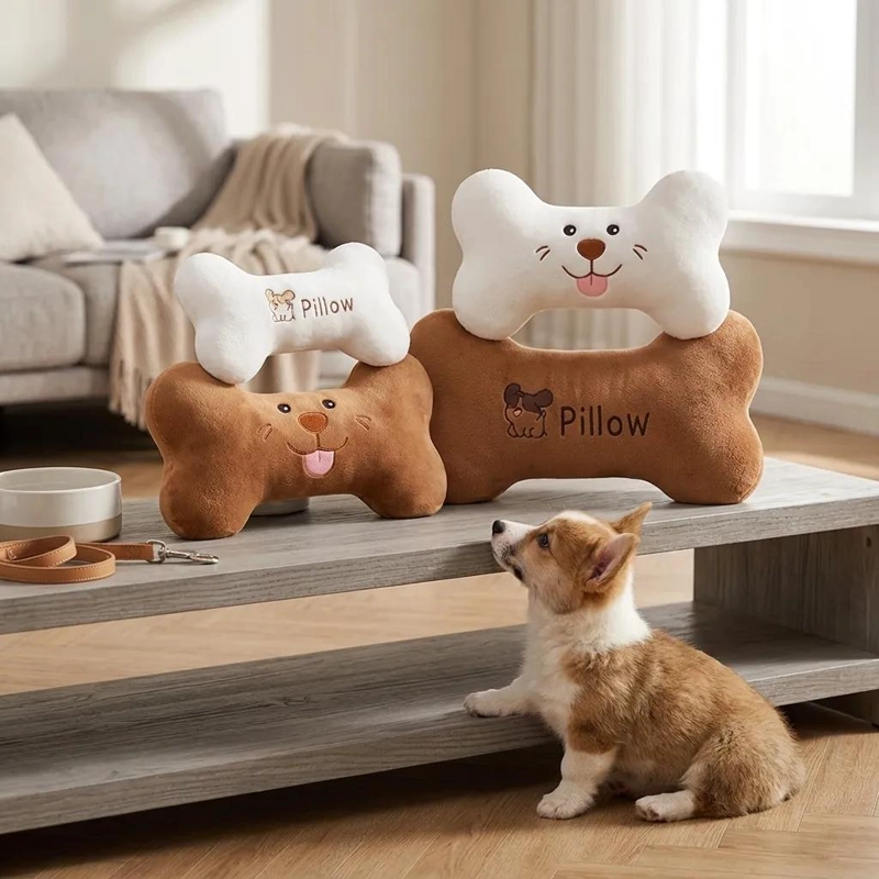 PELUCHE HUESO SUAVE PARA NIÑOS 45CM IDEAL PARA JUGAR - 7