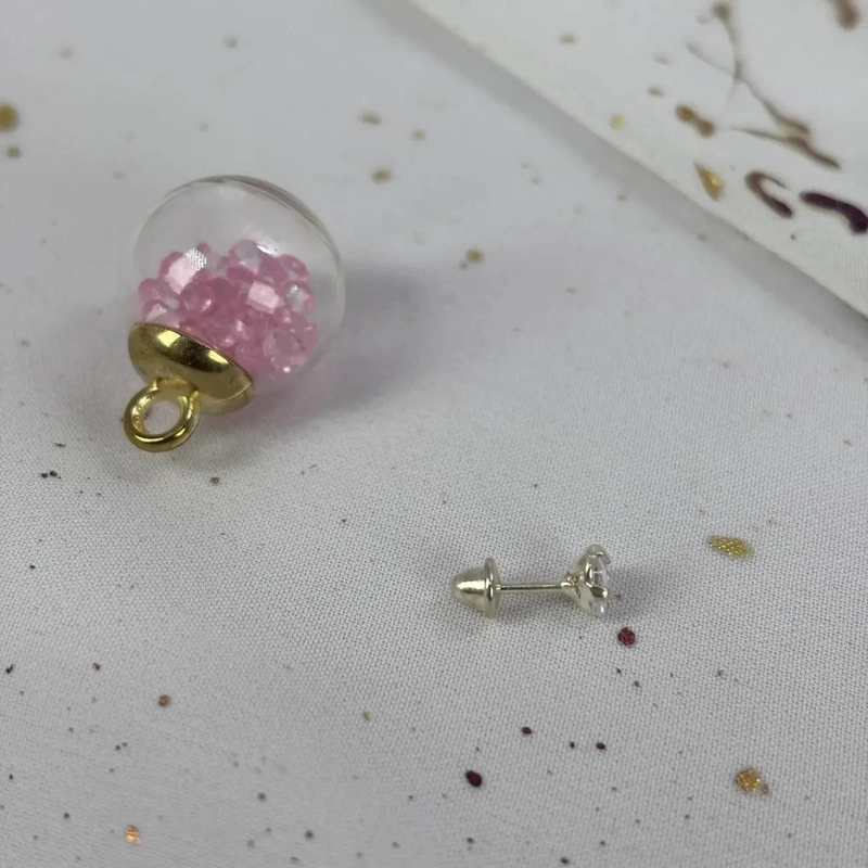 AROS DE PLATA 925 CON CIRCON PARA NIÑAS Y MUJERES - 4