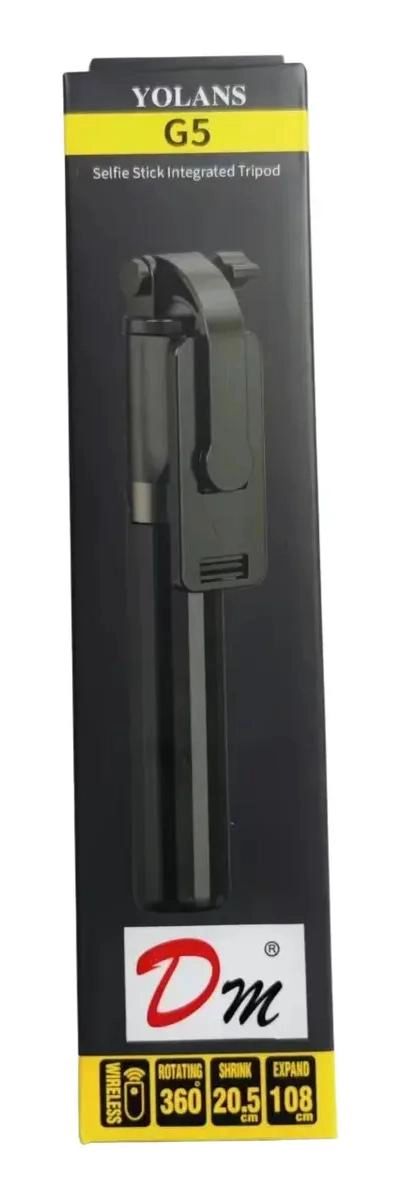 MONOPOD BLUETOOTH PARA SELFIES CON TRIPODE Y CLIP GIRABLE - 2