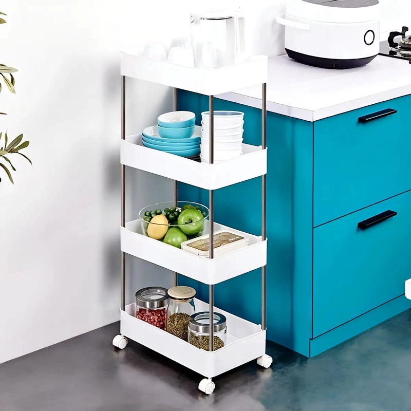 ESTANTE ORGANIZADOR MULTIUSO DE 4 NIVELES PARA BAÑO Y COCINA - 3