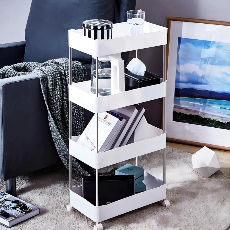 ESTANTE ORGANIZADOR MULTIUSO DE 4 NIVELES PARA BAÑO Y COCINA - 4