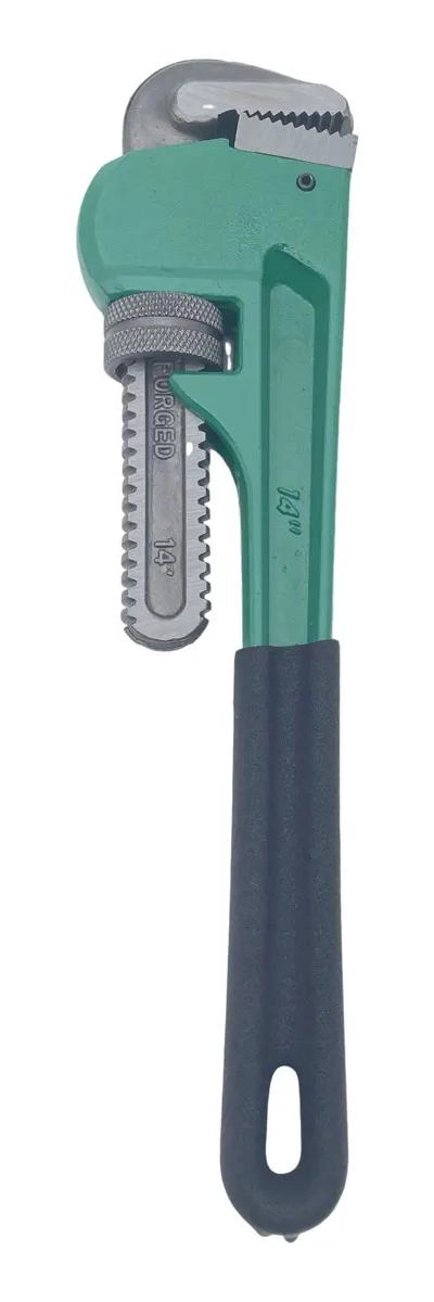 LLAVE PARA TUBOS DE 14 PULGADAS CON MANGO ANTIDESLIZANTE - 1