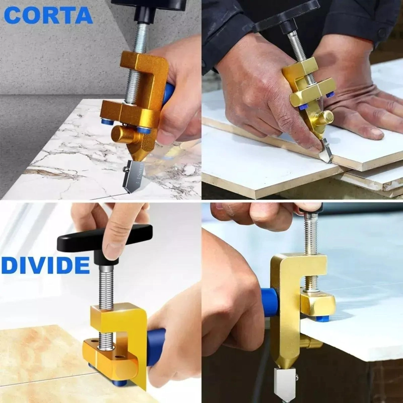 CORTADOR MANUAL MULTIFUNCIONAL PARA CERAMICA Y VIDRIO - 8