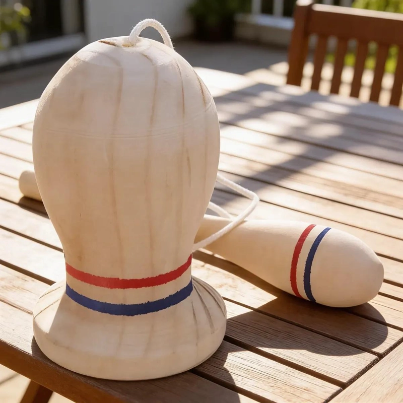 PACK DE 12 EMBOQUES TRADICIONALES DE MADERA PARA FIESTAS - 1