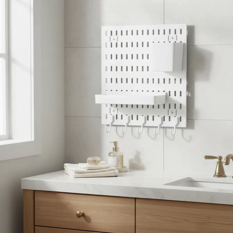 ORGANIZADOR MULTIFUNCIONAL DE PARED PARA BAÑO Y COCINA - 4