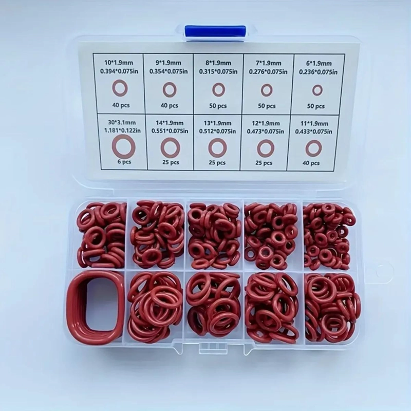 JUEGO DE JUNTAS TORICAS DE SILICONA 351 PIEZAS - 1
